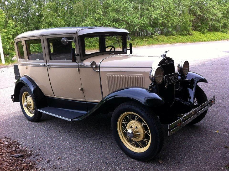 Ford Model A Town Sedan (4-dørs) billede 2