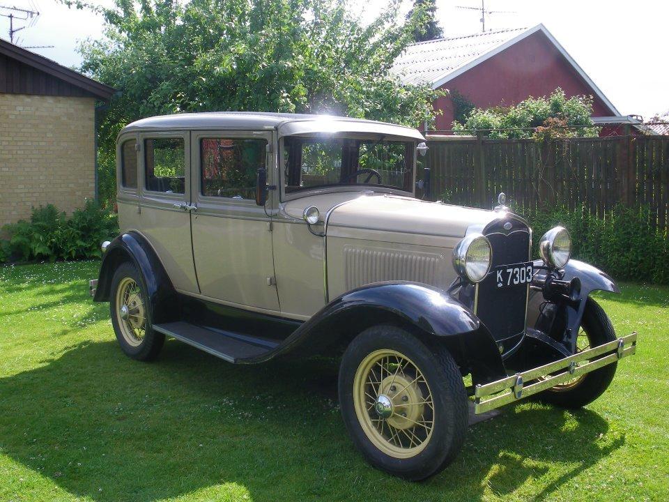 Ford Model A Town Sedan (4-dørs) billede 3