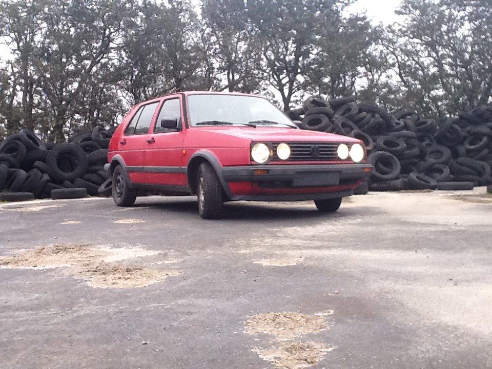 VW Golf 2 GTD - FRA SKROT - TIL SLOT billede 14