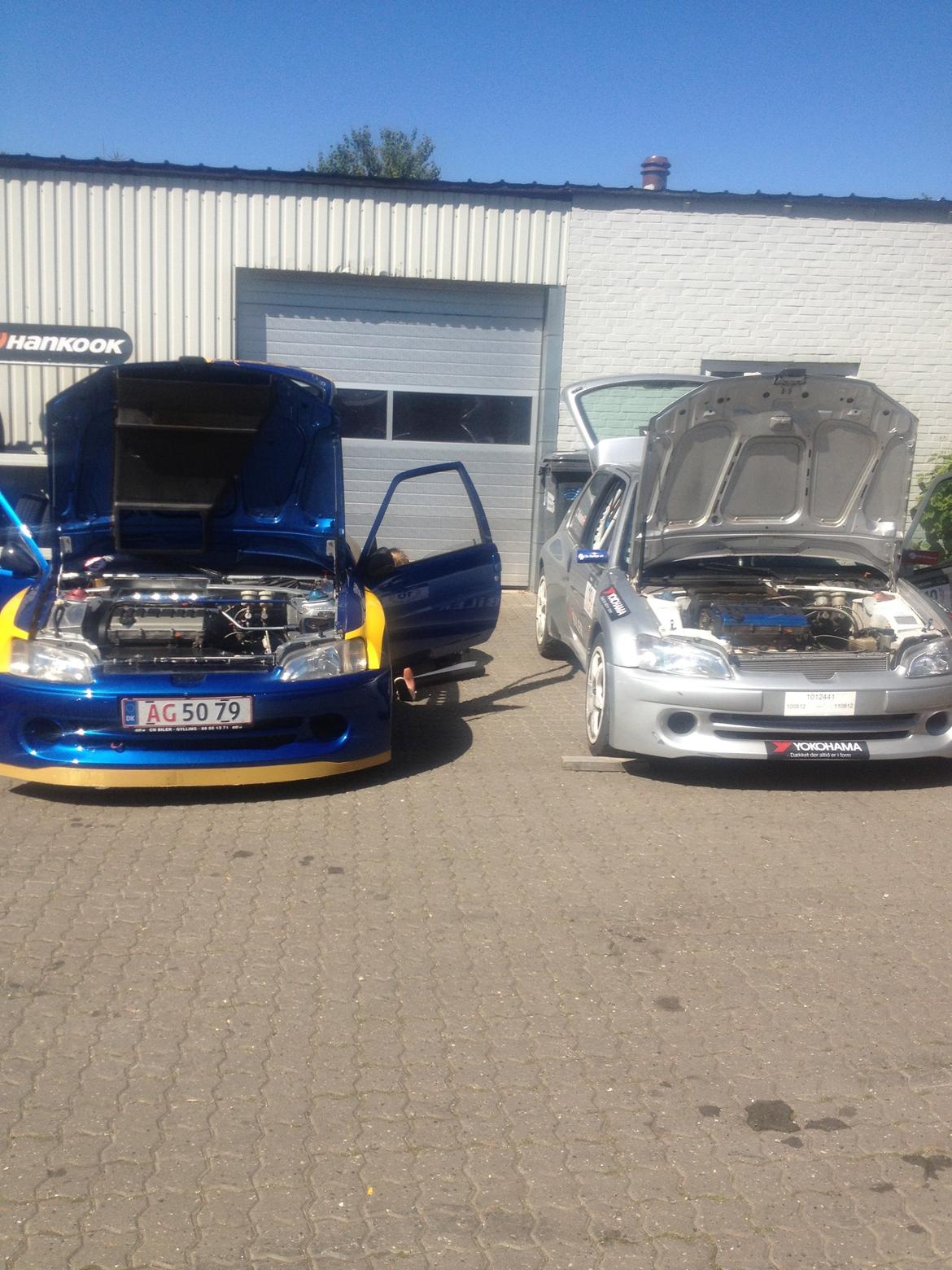 Peugeot 106 Maxi Rallybil - Her er den ved sidder af NR12 billede 5