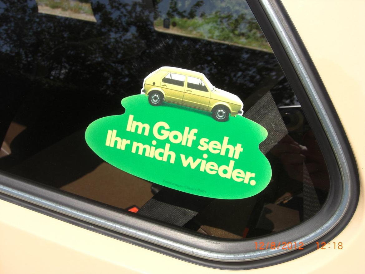 VW Golf GLS billede 13