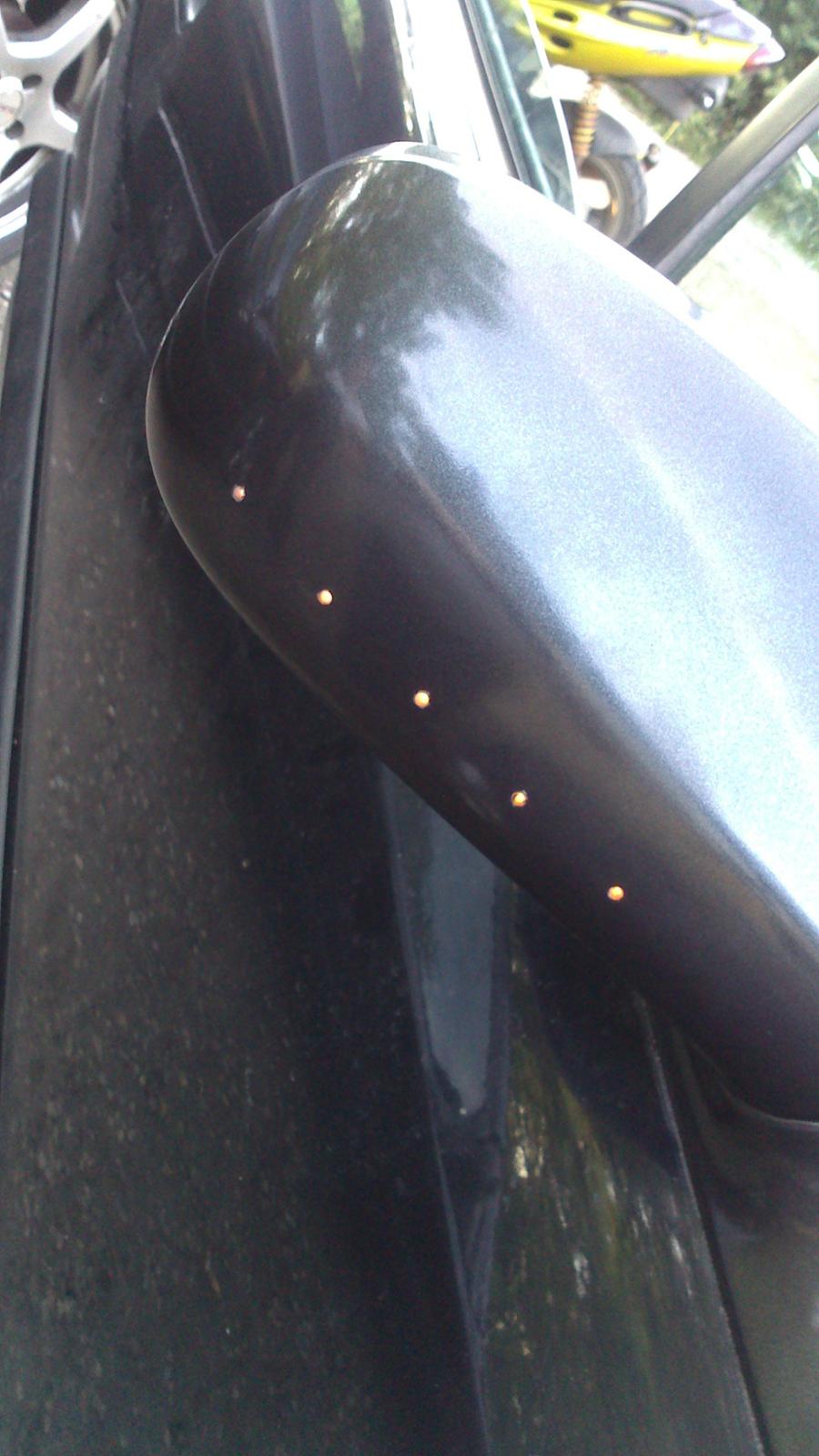 Opel Calibra - Så fik "hun" lige nye spejle med diodeblink :) billede 20