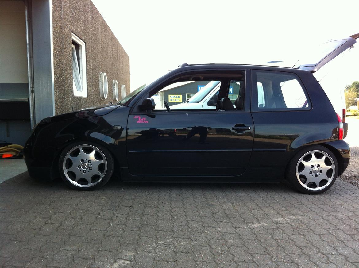 VW Lupo 1.4 TDI - Airride - første gang den blev lagt helt ned! :)  billede 2