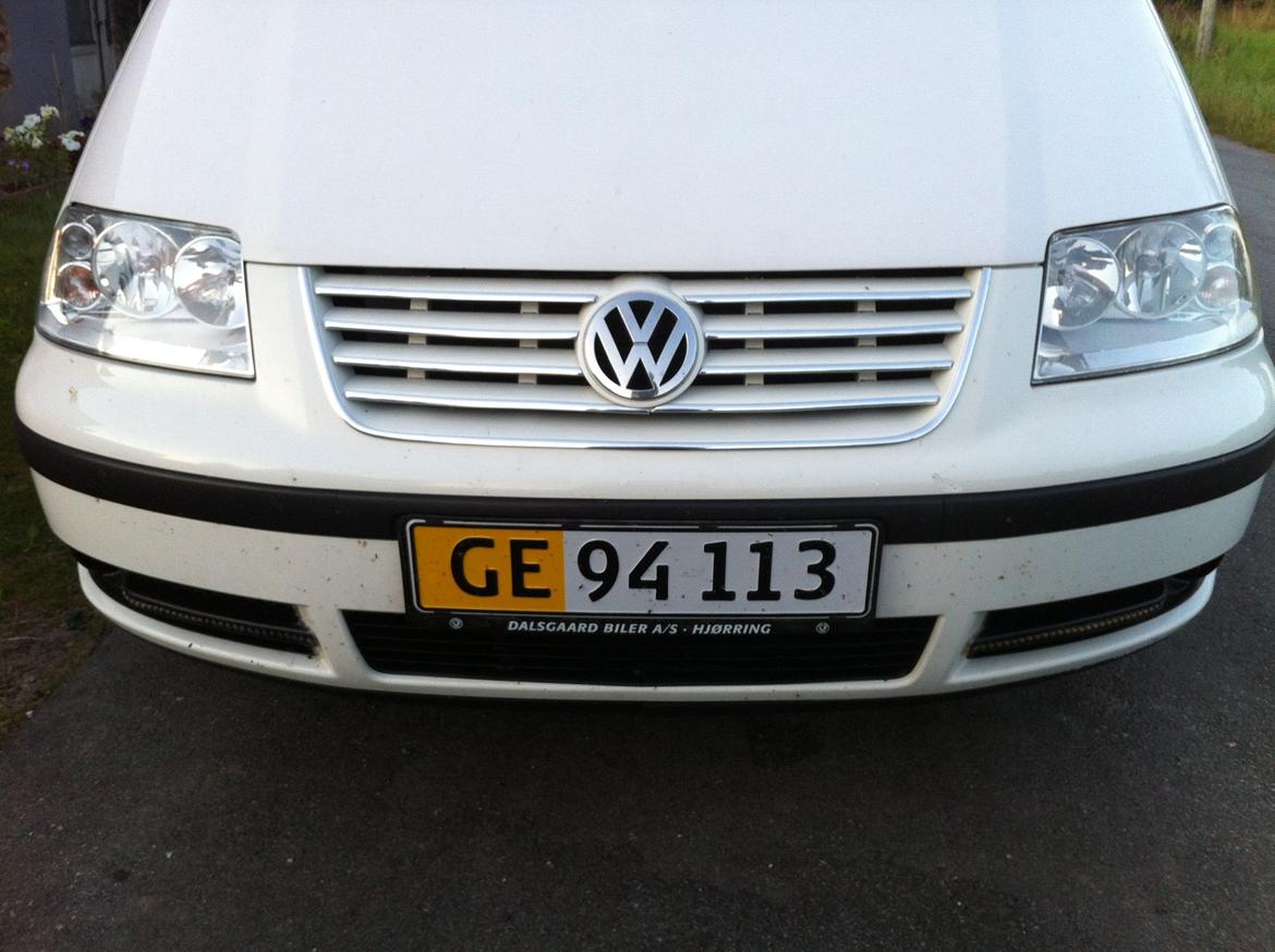 VW sharan - billede af crom grill jeg lige har lavet på den. billede 16
