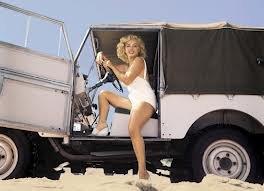 Land Rover Serie 1.   88"   Soft - top. - Marilyn i sin Serie 1. 1958. billede 15