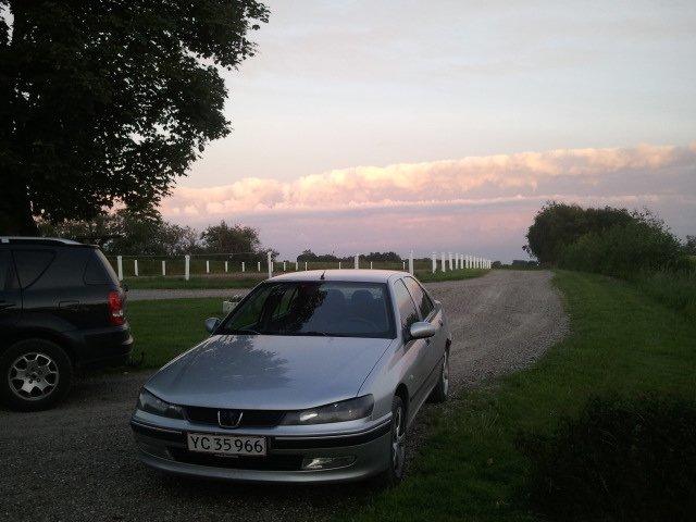Peugeot 406 - Som den ser ud nu, med tågelygter og lygter malet sort inden i  billede 16