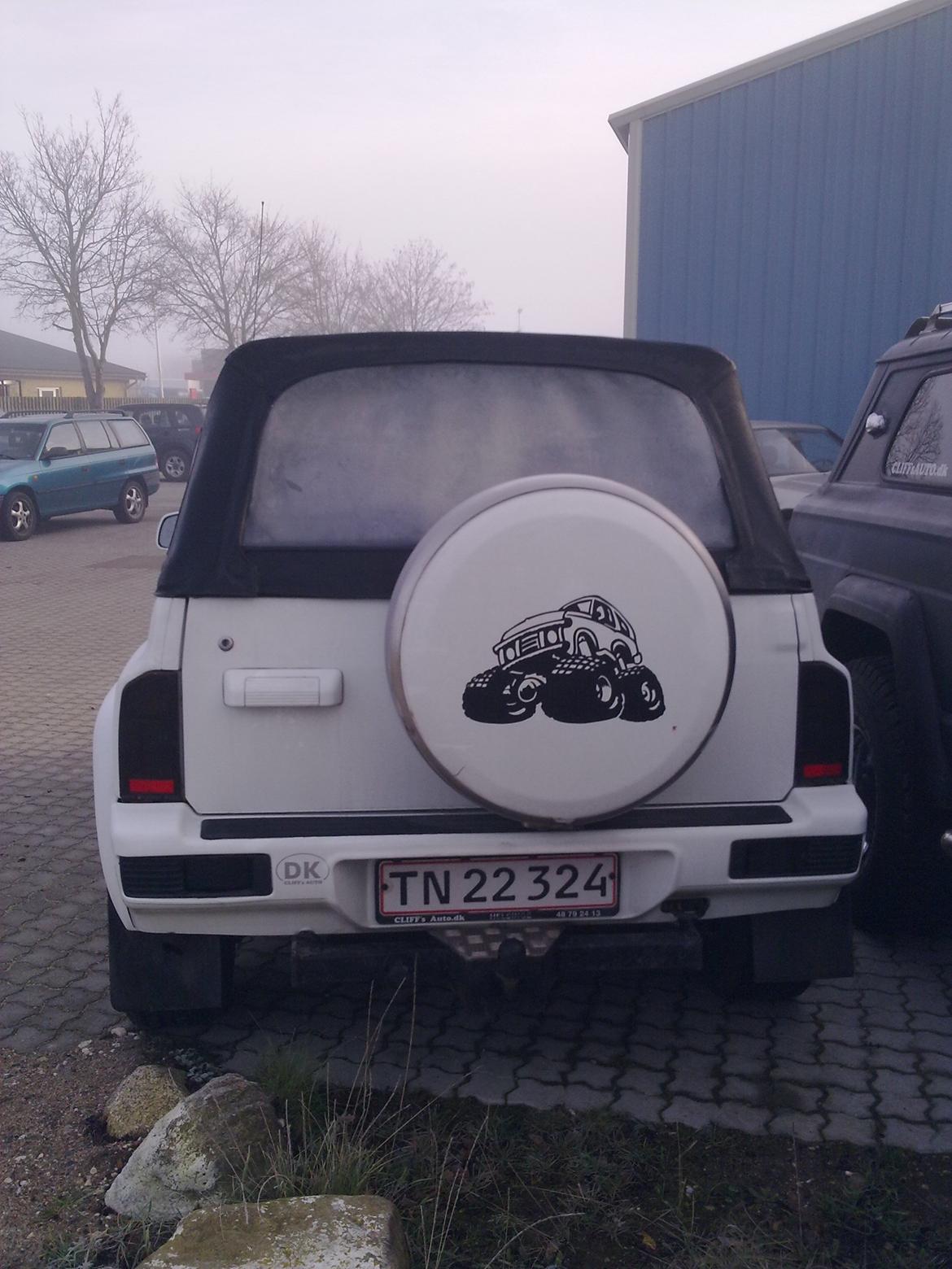 Suzuki vitara jlx canvastop - mangler teksten,når jeg blir stor vil jeg også være en 4x4 billede 6