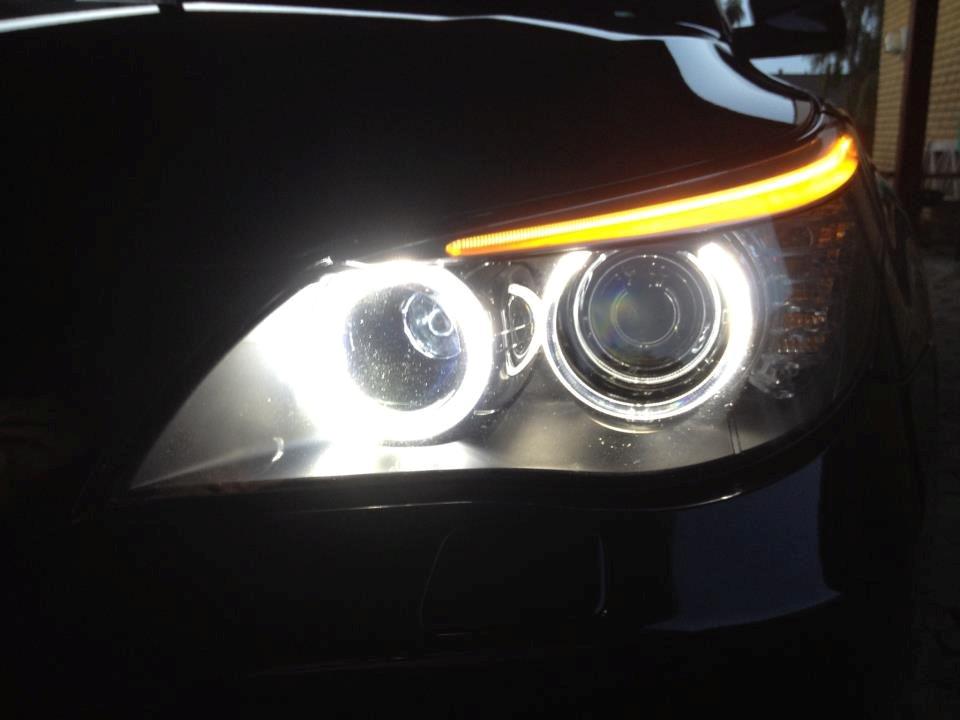 BMW 520D E60 solgt - LCI opdatering billede 7