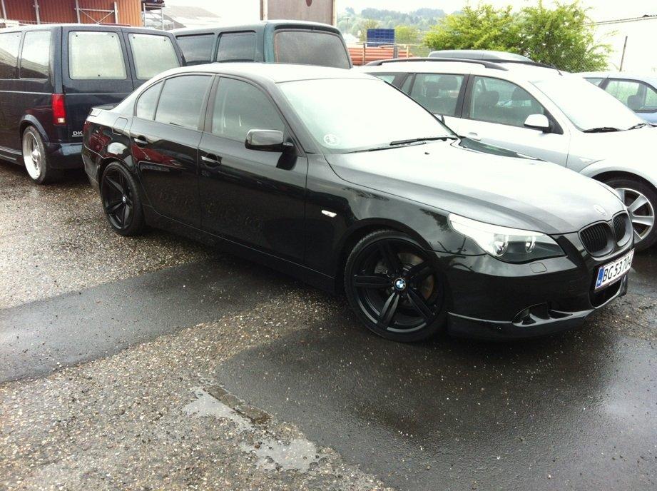 BMW 520D E60 solgt - lige hentet hos Prestige bilpleje billede 9