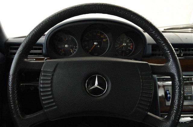 Mercedes Benz 450 SEL W116 - Særlig Japan gimmick er, at speedometer kun går til 180. Resten af skiven er blank.  billede 7