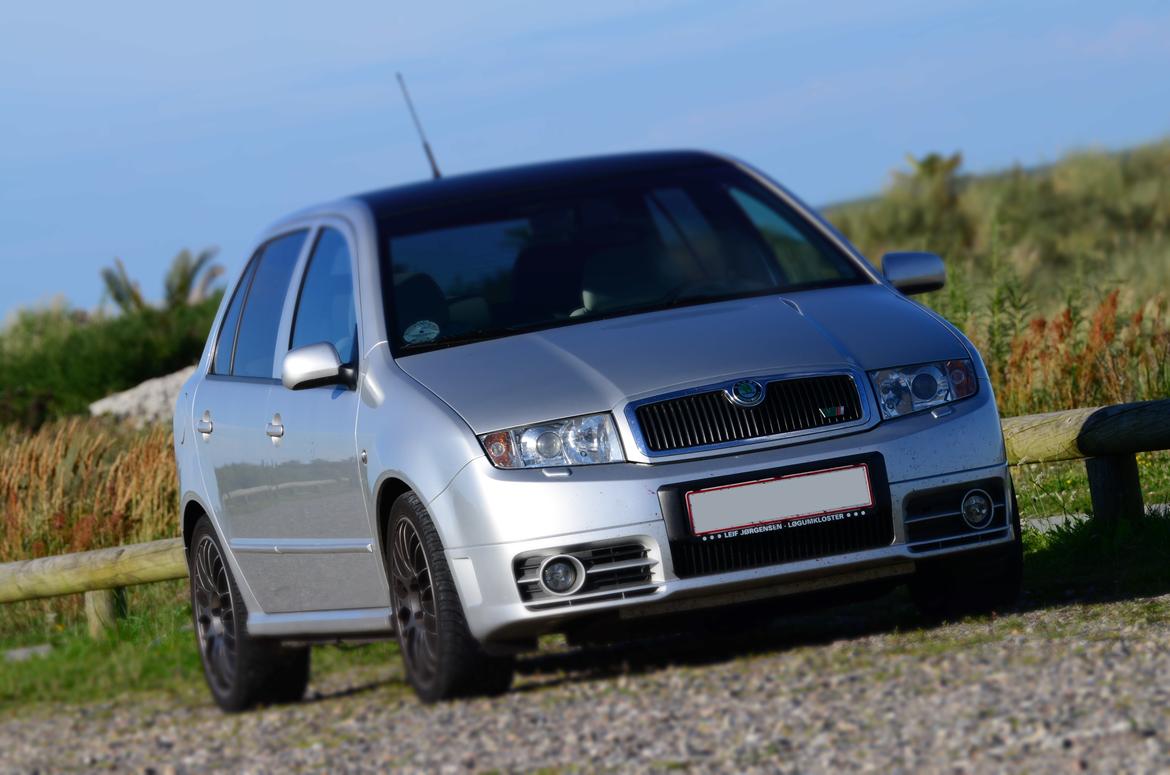 Skoda Fabia 1,9 TDI V/RS Solgt - sådan så den ud da jeg købte den billede 12