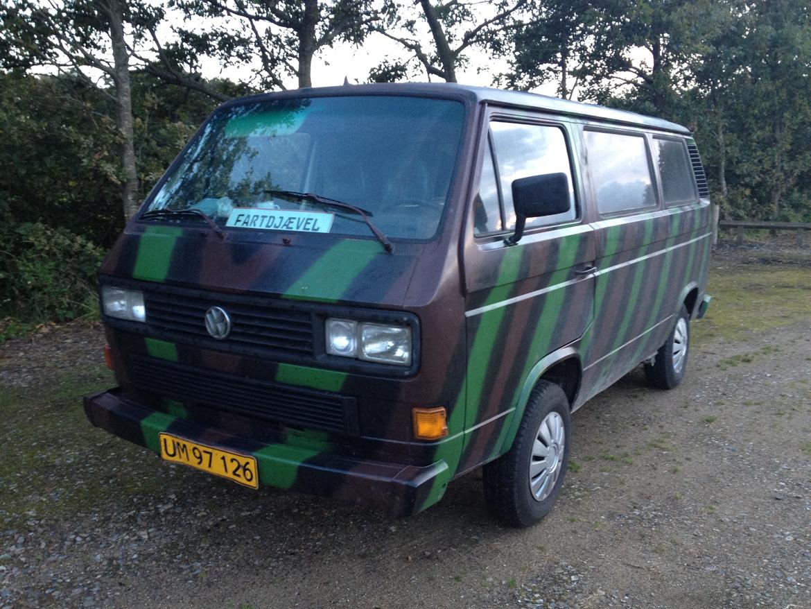 VW Transporter T3 1,6TD (HIPPIE-BUS) billede 8