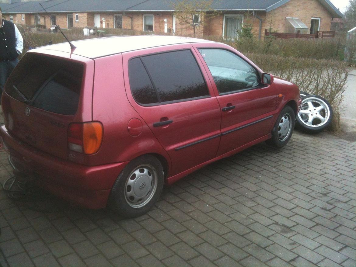 VW Polo 6n 8v (SOLGT) - Da jeg lige havde købt bilen og var ved at gøre den klar til vejen. billede 19