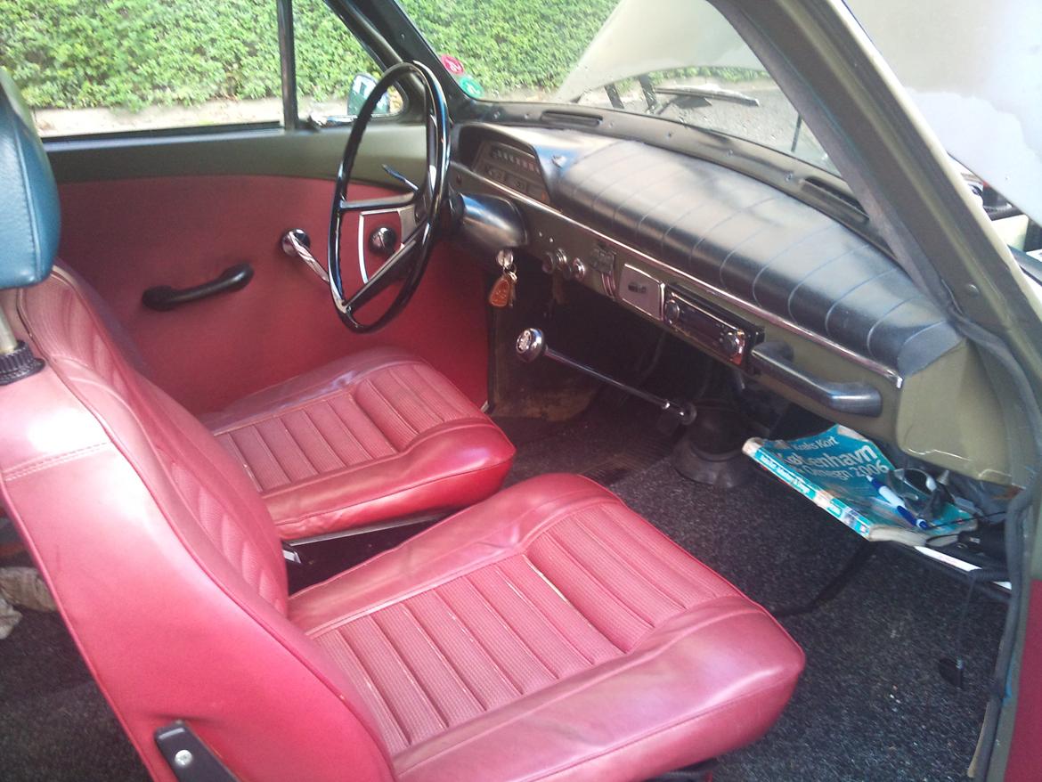 Volvo Amazon Army (er nu rustede bort) - Rød stue fra en 1967 Quik billede 5