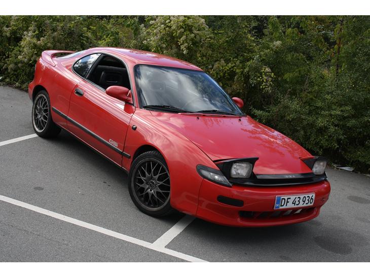 Toyota Celica GSI T18 1,6 16v 1990 Min første bil, der