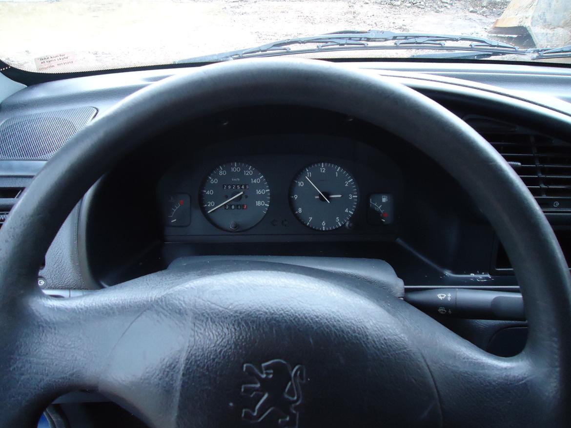 Peugeot Partner FAP (arbejdshesten) - Dejligt ur til at måle 0-100 og omgangstider med. billede 7