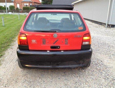 VW Polo 6N Open Air - det ødelægger bare hele bilen, med den røde bagklap billede 3