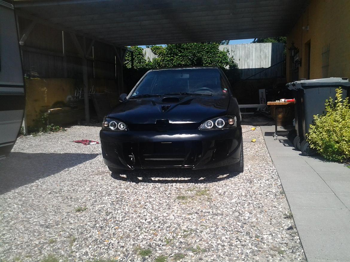 Peugeot 106 1,4i R.I.P - efter maler arbejde :) billede 6