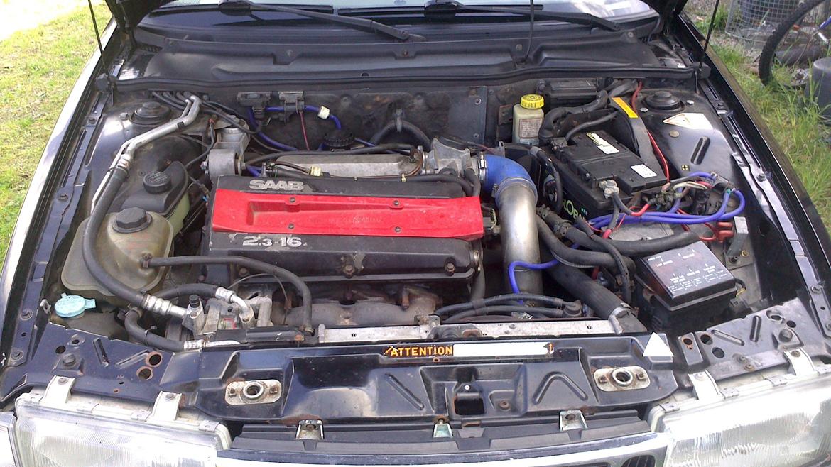 Saab 9000 2,3 turbo med jensen chip stage 3 billede 1