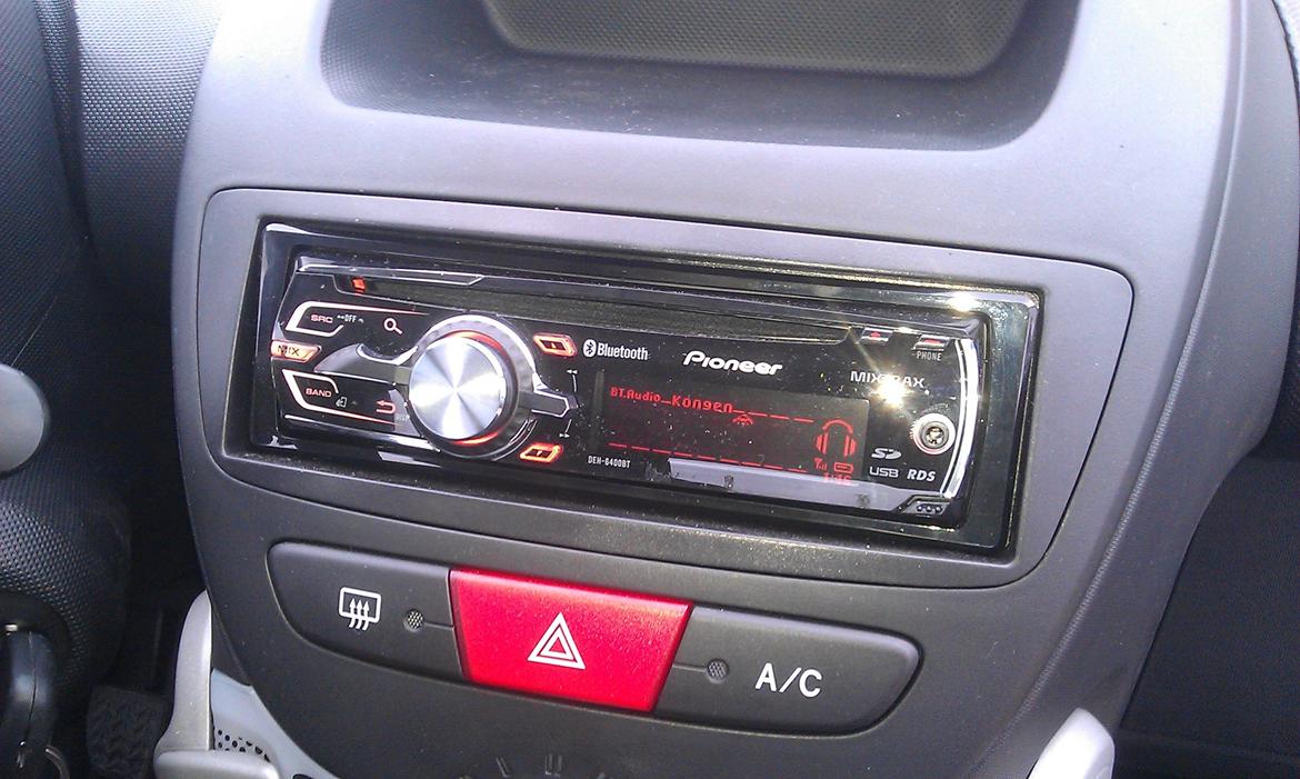 Citroën c1 - Pioneer 6400bt billede 7