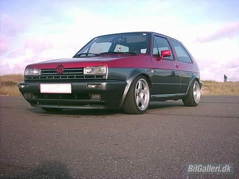 VW golf 2 gtd skadet billede 1