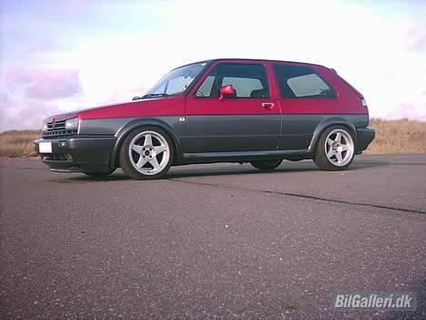 VW golf 2 gtd skadet billede 2
