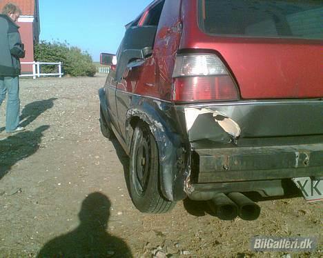 VW golf 2 gtd skadet billede 19
