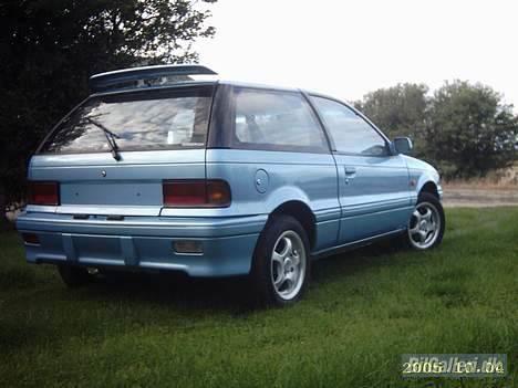 Mitsubishi colt nr 1 - tonede ruder og lygter ville se rigtig godt ud den billede 4