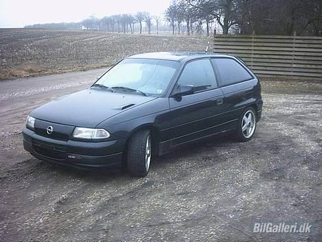 Opel .Astra f GSi 16v Turbo - Sådan så den ud da jeg lige havde fået den billede 8