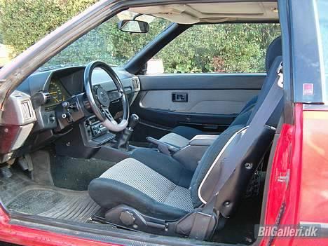 Toyota celica supra 2,8  -SOLGT - det orginale rat er skitet ud med et  "rart" rat billede 7