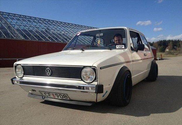 VW Golf 1 1,6 aut. - OBS!! bilen er nu på danske plader billede 1