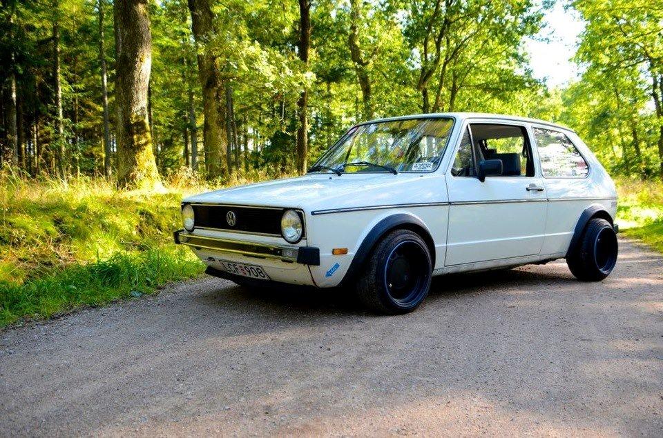 VW Golf 1 1,6 aut. - OBS!! bilen er nu på danske plader billede 16