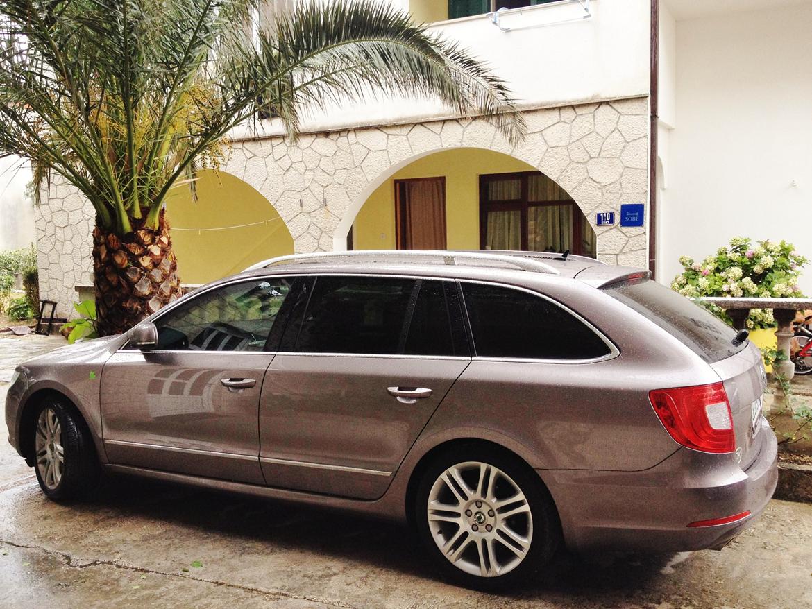 Skoda Superb - På ferie hvor meget varme ,du løst problemer hvis du har tonet ruder og klima  billede 10