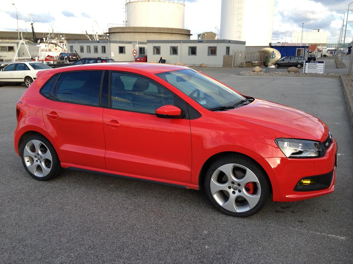 VW Polo 6R GTI [SOLGT] - Lige et hurtigt billede af bilen med vinterhjul billede 17