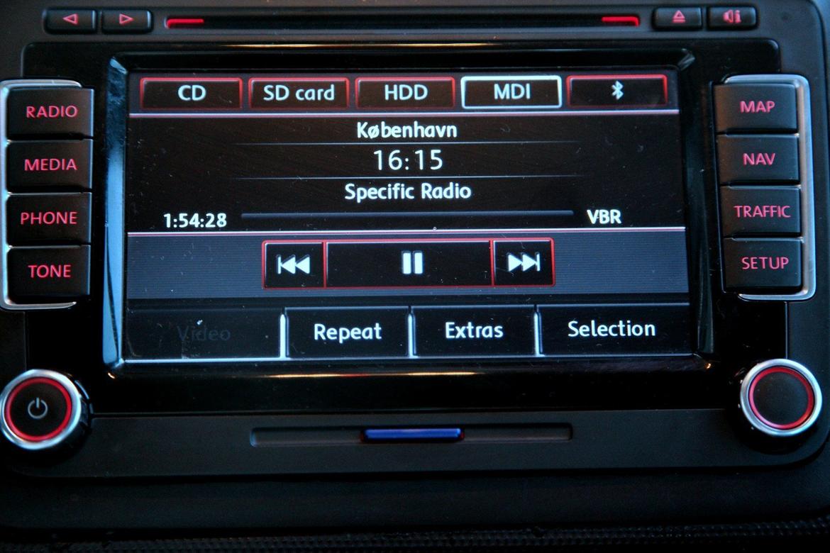 VW Lupoghini - Orig RNS510 navi med BT Premium og MDI  billede 4