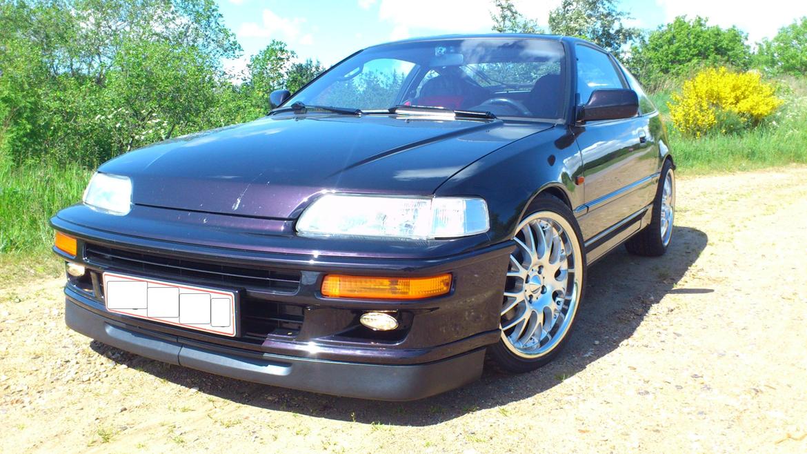 Honda crx v-tec ee8 black pearl til salg/ byt  billede 1