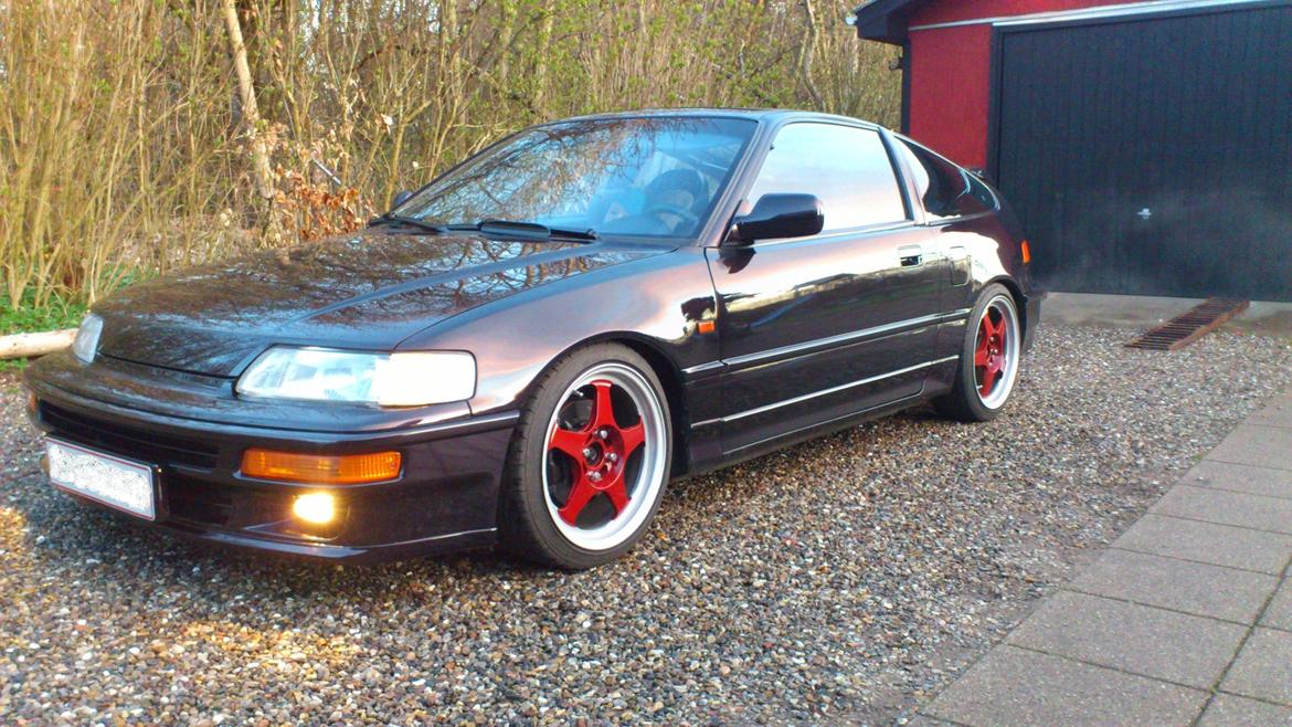 Honda crx v-tec ee8 black pearl til salg/ byt  billede 9