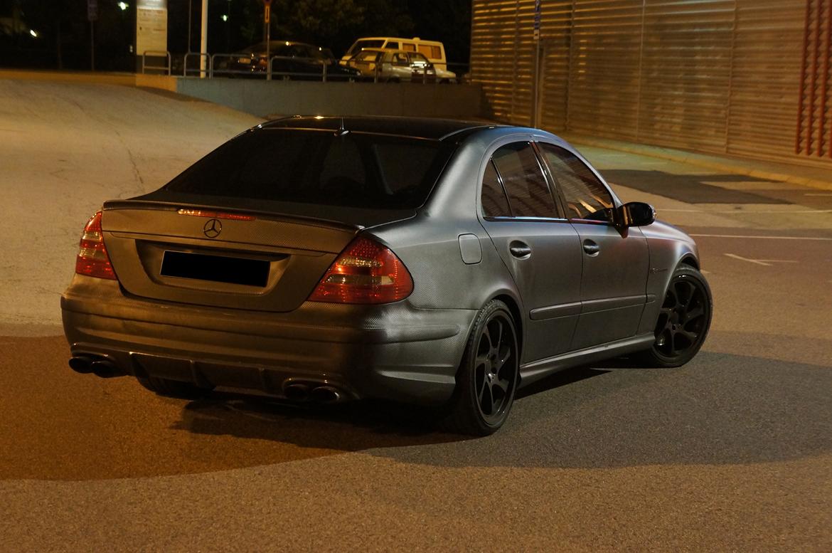 Mercedes Benz E55 AMG Carbon (Solgt) - Carbon Folie.. billede 16