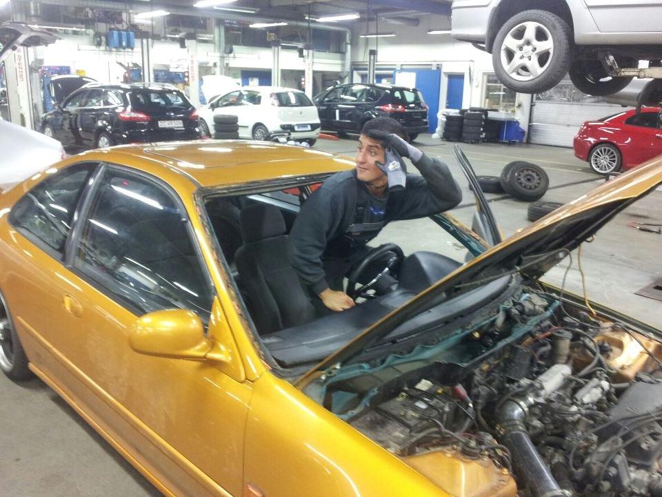 Honda Civic Coupé Solgt billede 14