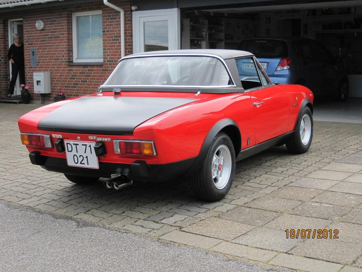 Fiat 124 Spider CS1 billede 10