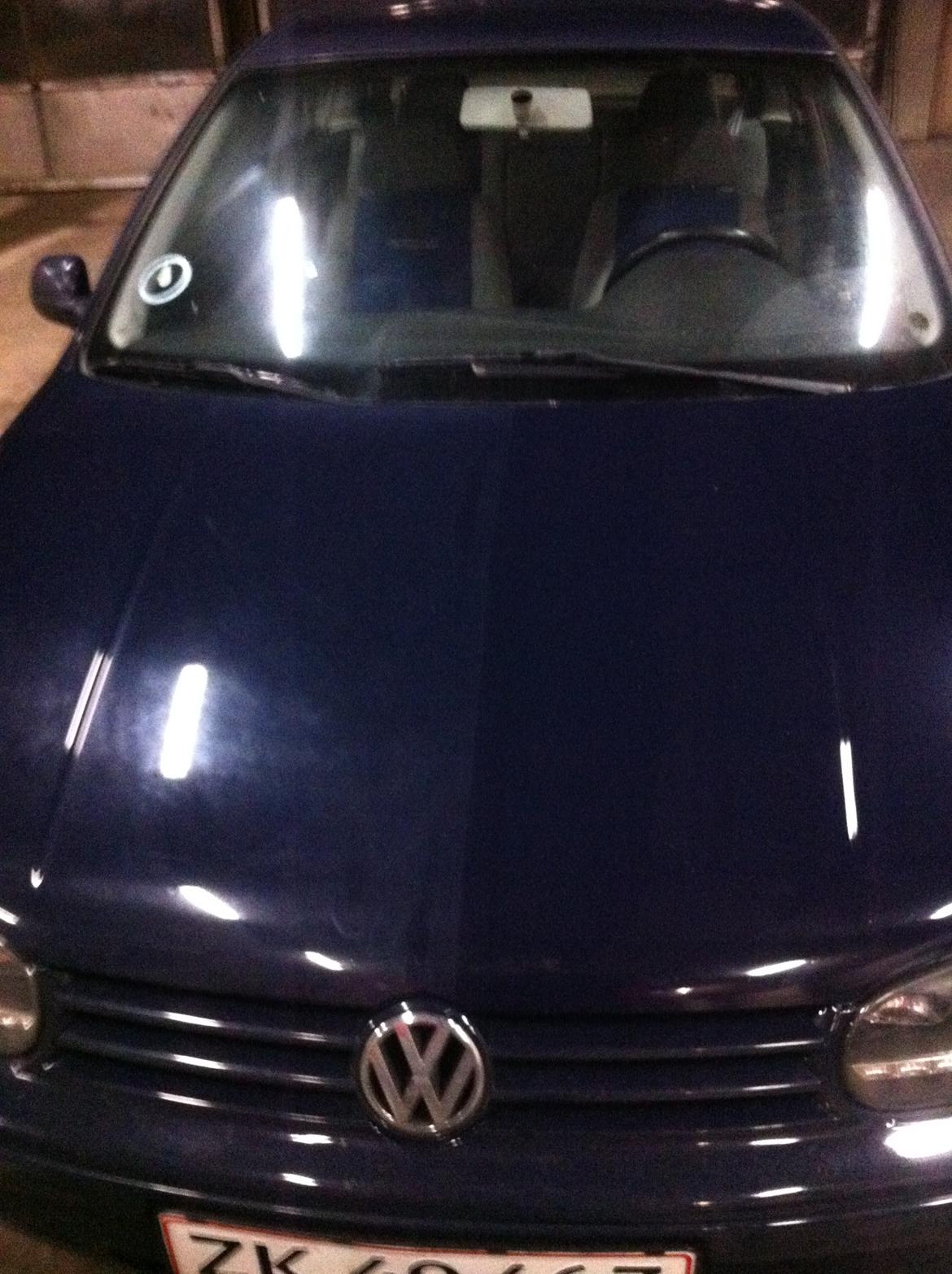 VW Golf IV - Før og efter polering, rimelig stor forskel! billede 9