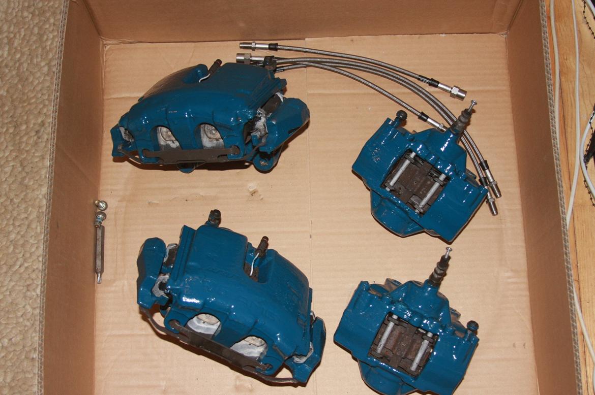 Mercedes Benz clk 320 AMG style - Bremser fra en clk 55 Amg
med 320 mm skiver for ,kaliber har 4 stempler for  billede 20