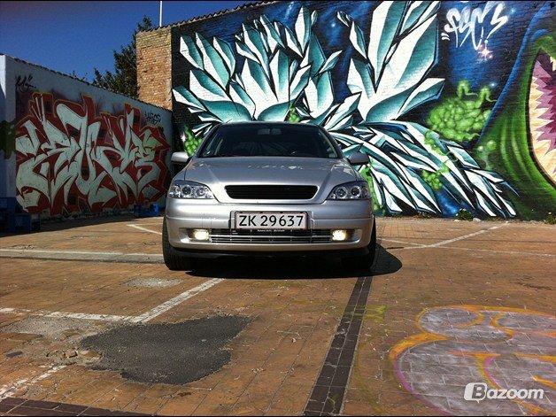 Opel astra g EDITION SILVER - sådan så bilen ud da jeg købte den maj 2012 :p billede 2