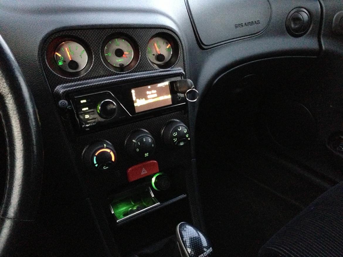 Alfa Romeo 156 2.0 TwinSpark - Grøn "porno" lys billede 11