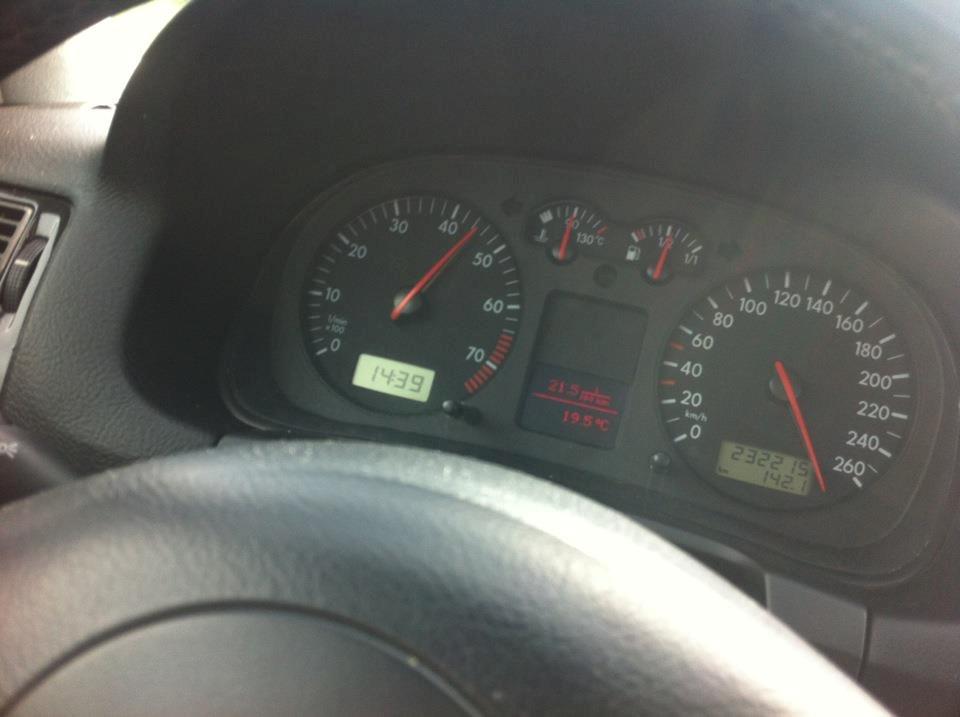 VW Golf 4 GTI Turbo - Fandme godt klaret ved 4500 omdr. Haha... billede 9
