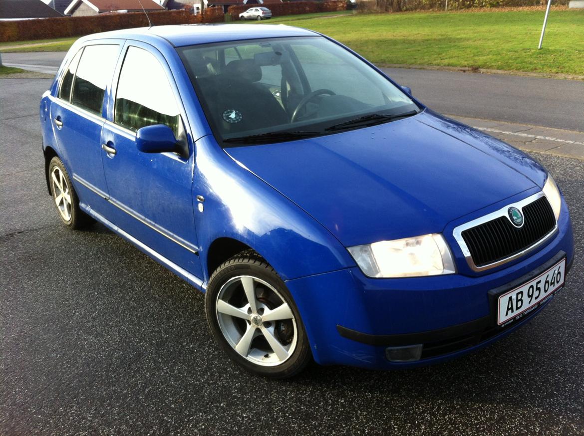 Skoda Fabia 1,4 16v - så er der vinterhjul på. billede 9