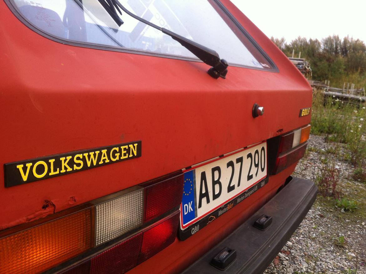 VW Golf Mk1 1,6 GTD billede 8