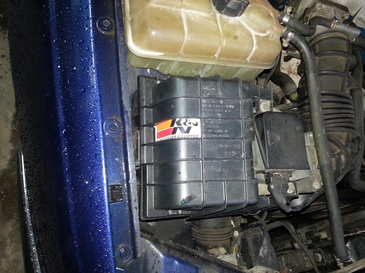 Opel Omega A 3,0 24v caravan - KN inside... Med boret luftfilterkasse billede 11