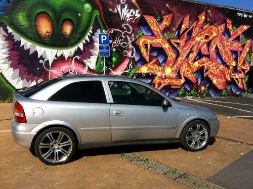 Opel astra g EDITION SILVER - sådan så bilen ud da jeg købte den maj 2012 billede 3