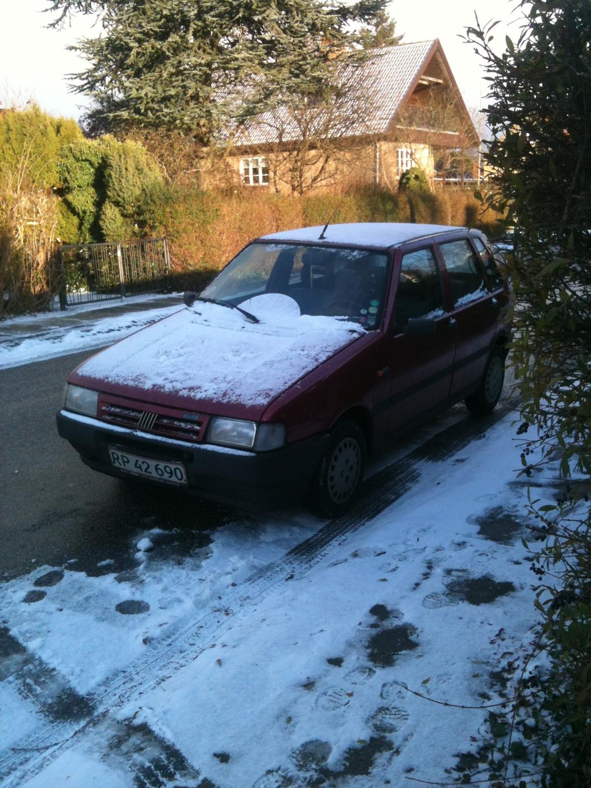 Fiat Uno 1,0ie *Vinterslæde* SKROTTET! billede 3
